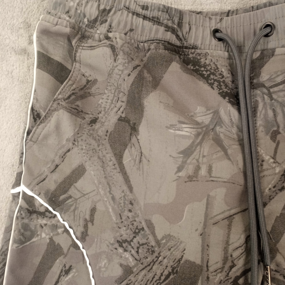 RGSTR Men's Gray Camouflage Cargo Pants with Reflective Trim Size Medium - Picture 5 of 14